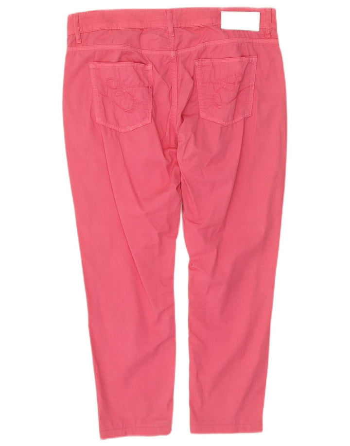 Pantaloni cropped slim da donna ESCADA EU 38 Medium W34 L24 Cotone rosa