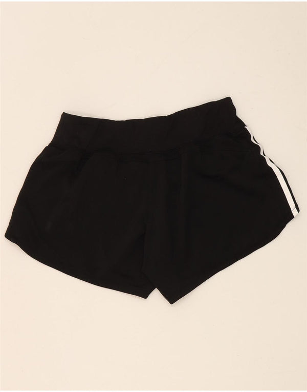 Pantaloncini sportivi Adidas da donna UK 12/14 Medium Nero Poliestere