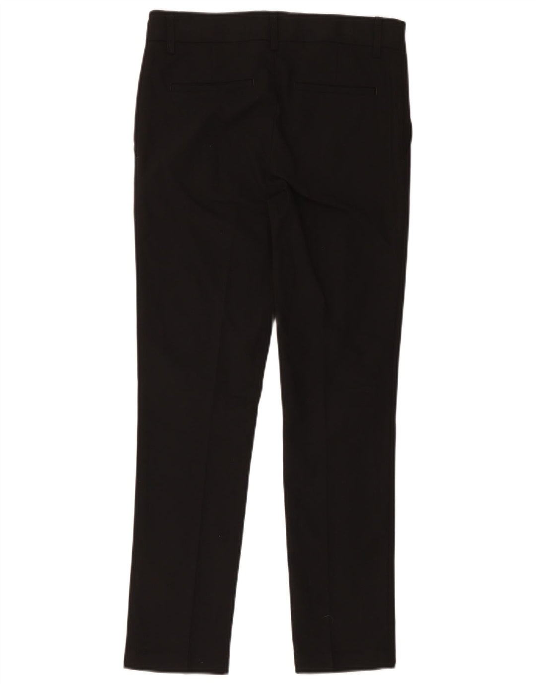 Pantaloni da abito slim Marks & Spencer da bambino 12-13 anni W32 L27 poliestere nero