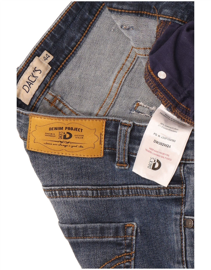 Jeans slim da donna Dack IT 44 medio W28 L31 cotone blu