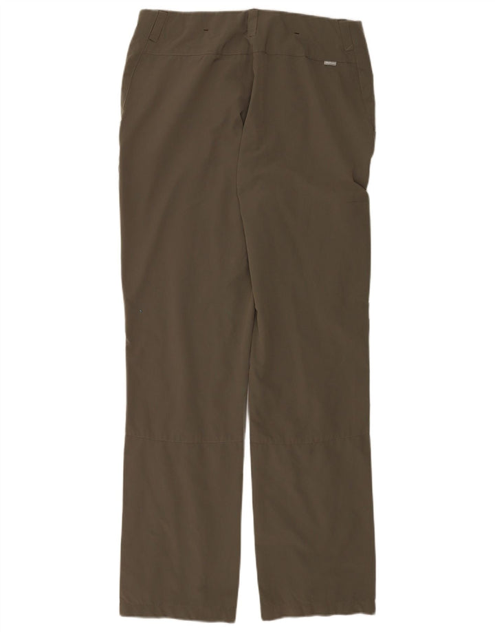 Pantaloni dritti da donna Rohan UK 12 Medium W30 L31 Khaki Poliammide