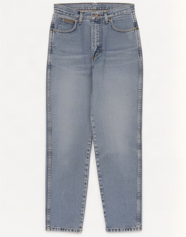 Jeans affusolati a vita alta da donna Wrangler W30 L28 Blu