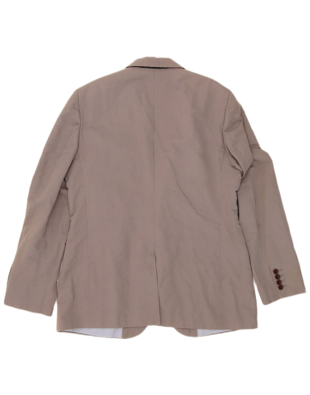 Crew Clothing Giacca blazer da uomo a 2 bottoni UK 42 XL Cotone grigio
