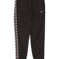 Pantaloni da tuta con grafica Nike da uomo, pantaloni da jogging, poliestere nero medio