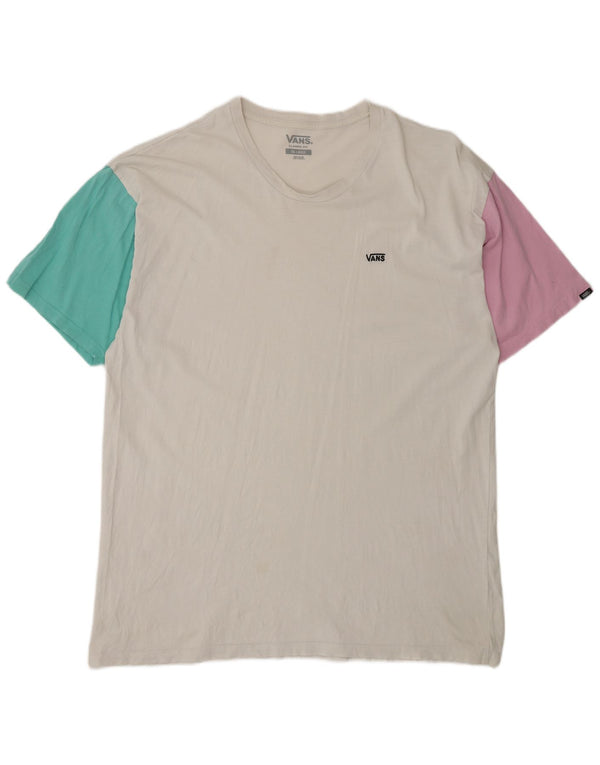 T-shirt da uomo Vans Classic Fit 2XL colore bianco