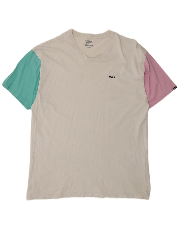T-shirt da uomo Vans Classic Fit 2XL colore bianco
