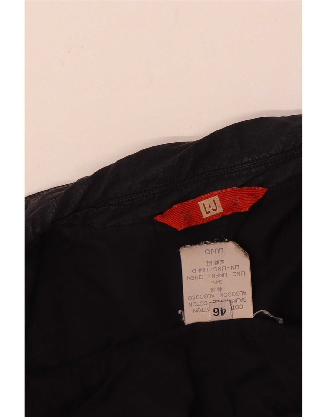 Giacca Blazer 1 Bottone Donna Liu Jo IT 46 Large Blu Navy Cotone