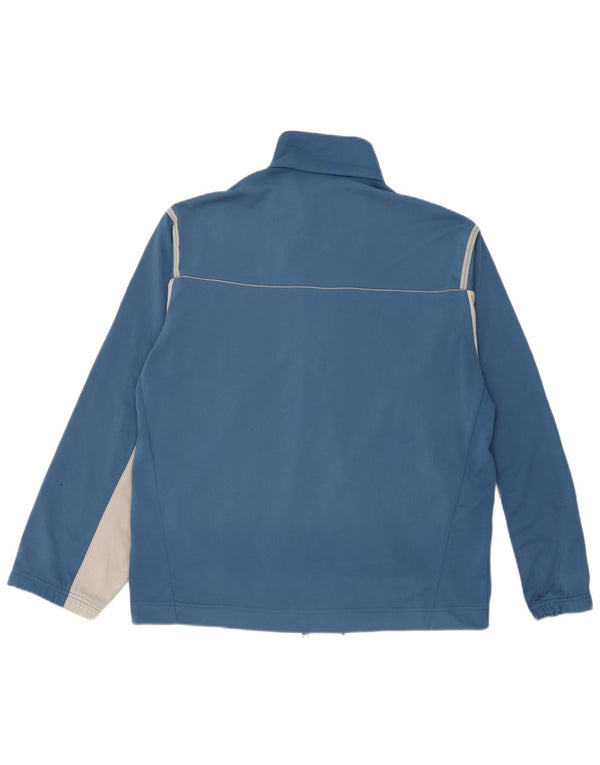 Giacca da tuta da uomo Fila IT 46/48 Small Blu Poliestere Colourblock