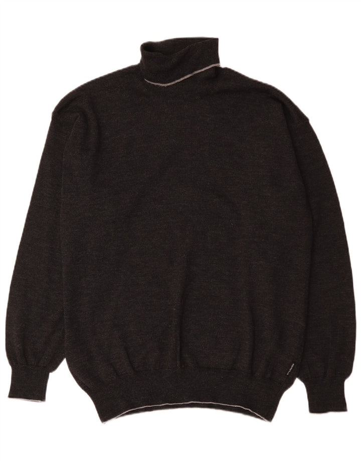 Maglione maglione girocollo da uomo Sergio Tacchini grande grigio