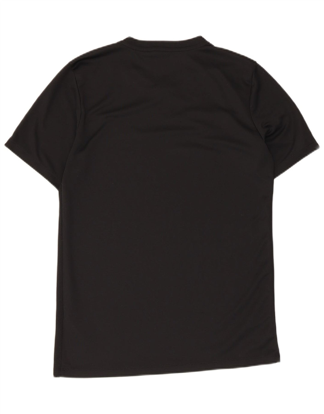 T-shirt Nike da uomo Dri Fit, top in poliestere nero medio
