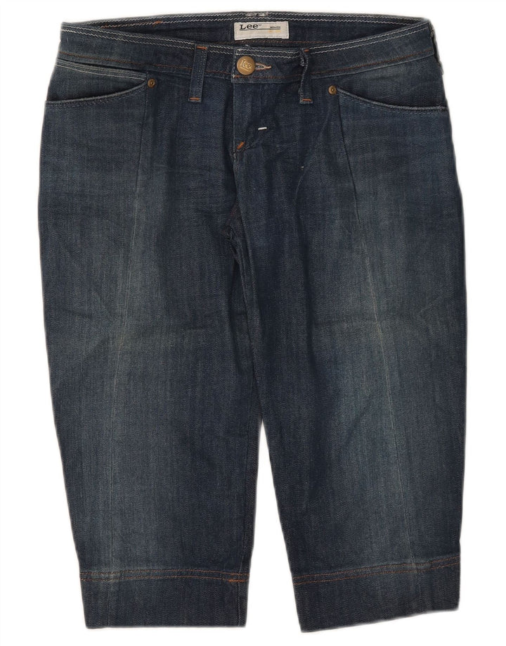 Jeans Lee Crystal Capri da donna W30 L16 cotone blu navy
