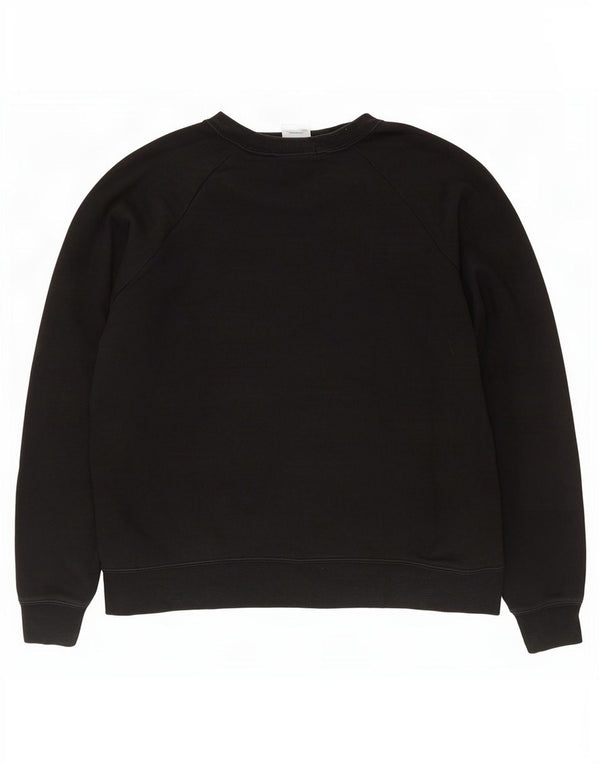 Felpa da donna Nike Jumper UK 14 Medium Black Cotton
