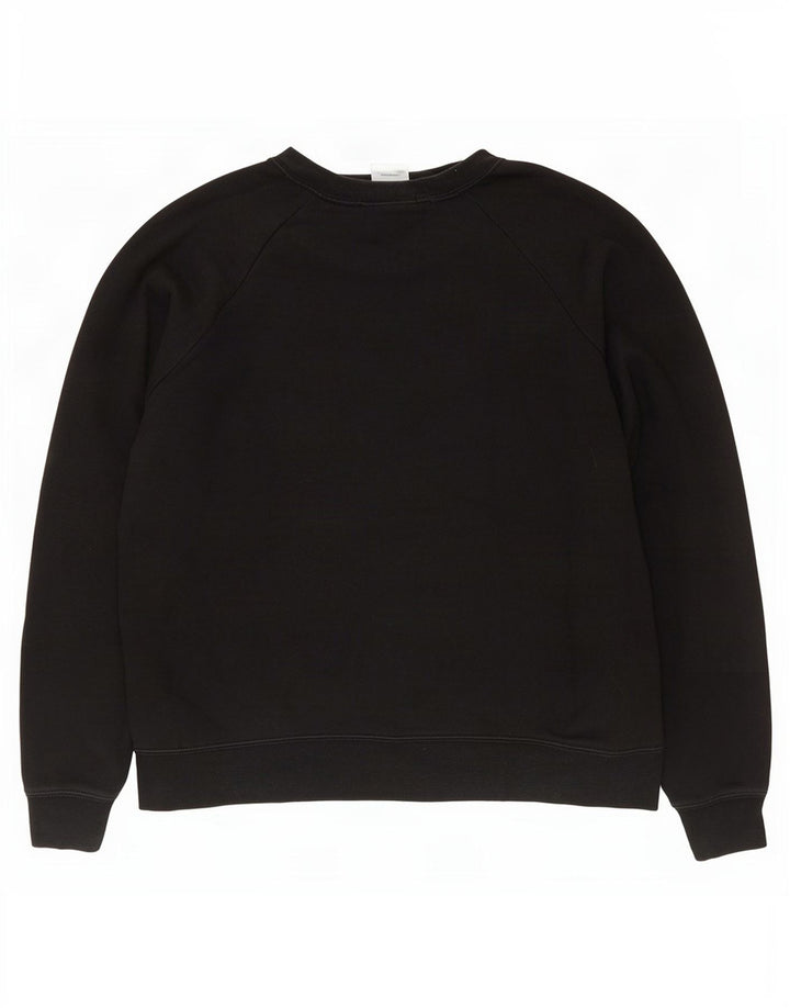 Felpa da donna Nike Jumper UK 14 Medium Black Cotton