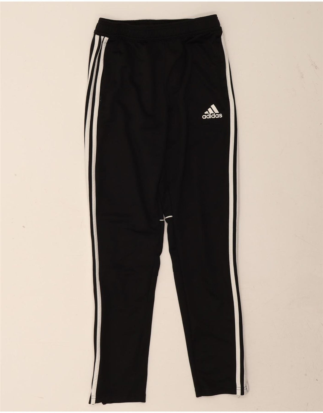 Pantaloni della tuta da ragazzo Adidas 13-14 anni in poliestere nero