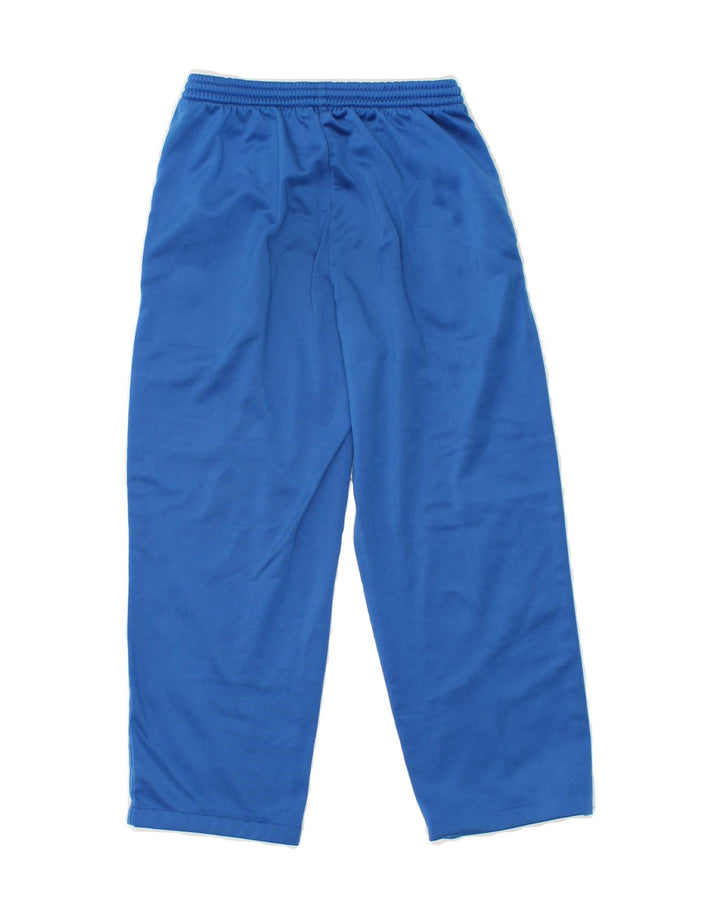 CHAMPION Boys Tracksuit Trousers 7-8 Years Blue Polyester | Vintage Champion | Thrift | Second-Hand Champion | Used Clothing | Messina Hembry 