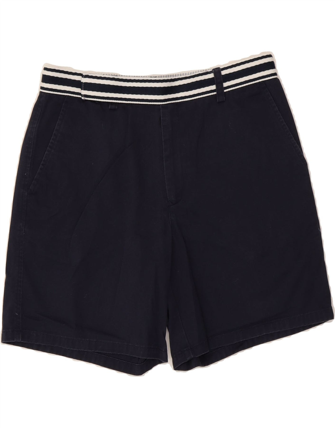 TOMMY HILFIGER Pantaloncini chino da donna US 6 medi W30 blu navy