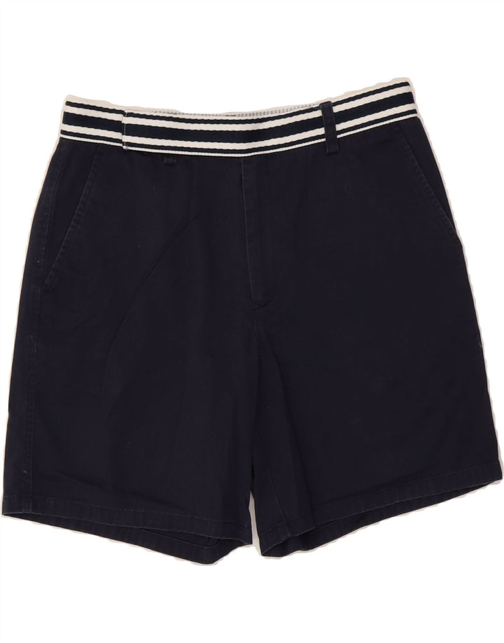 TOMMY HILFIGER Pantaloncini chino da donna US 6 medi W30 blu navy