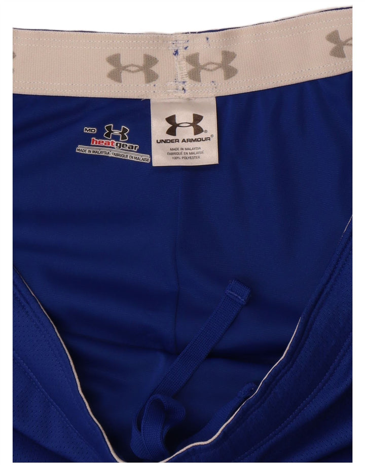 Pantaloncini sportivi Under Armour da uomo Heat Gear Poliestere blu medio