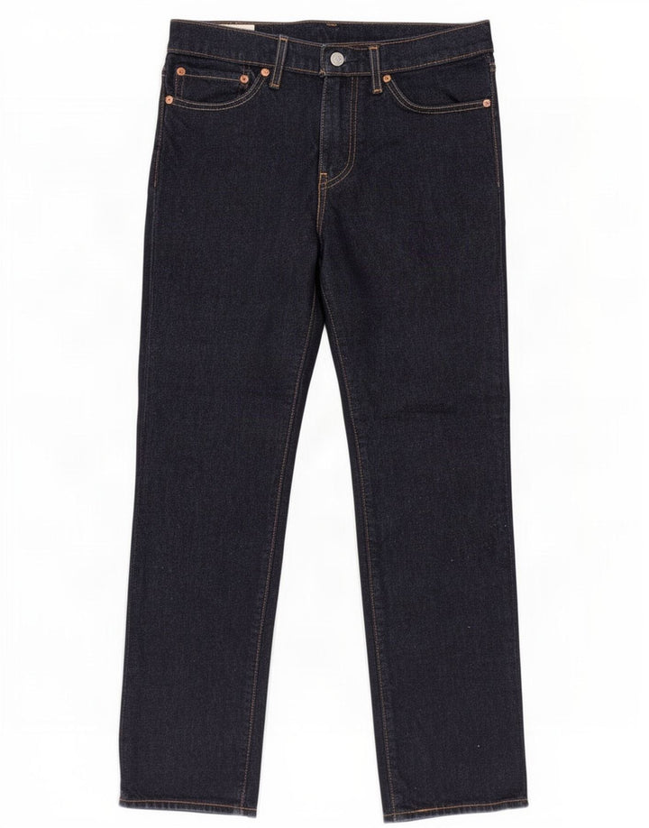 Levi's Uomo 511 Slim Jeans W31 L32 Blu Navy Cotone
