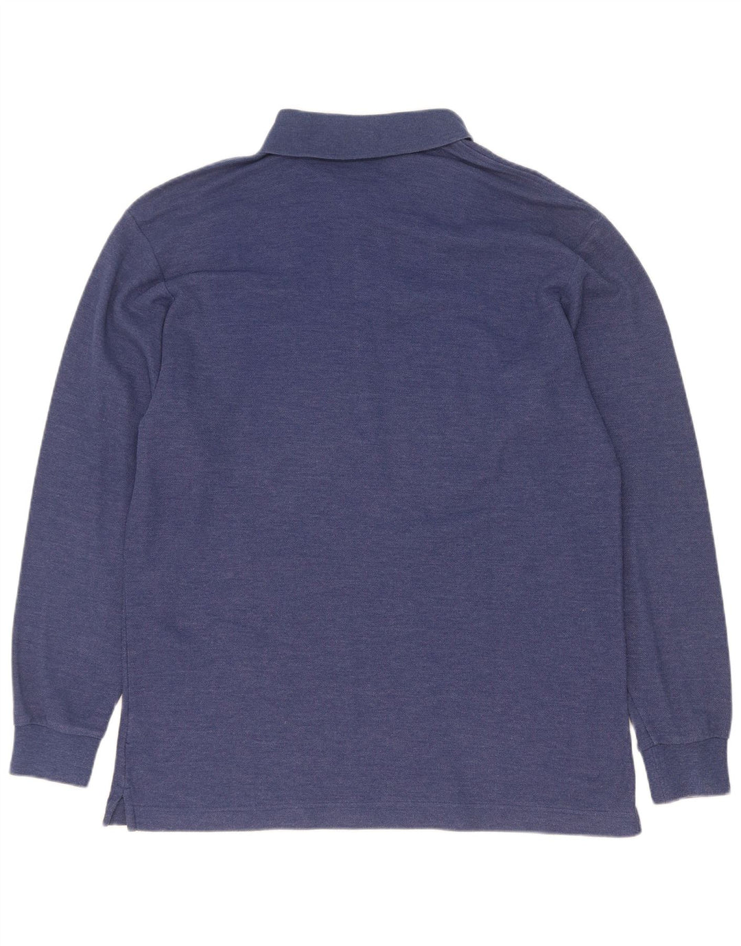 Polo Fila Uomo Manica Lunga IT 50 Blu Medio Cotone