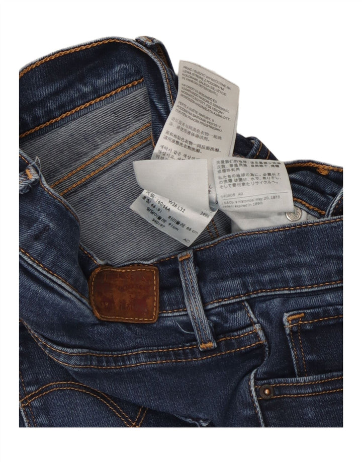 Jeans slim modellanti da donna Levi's W26 L29 cotone blu