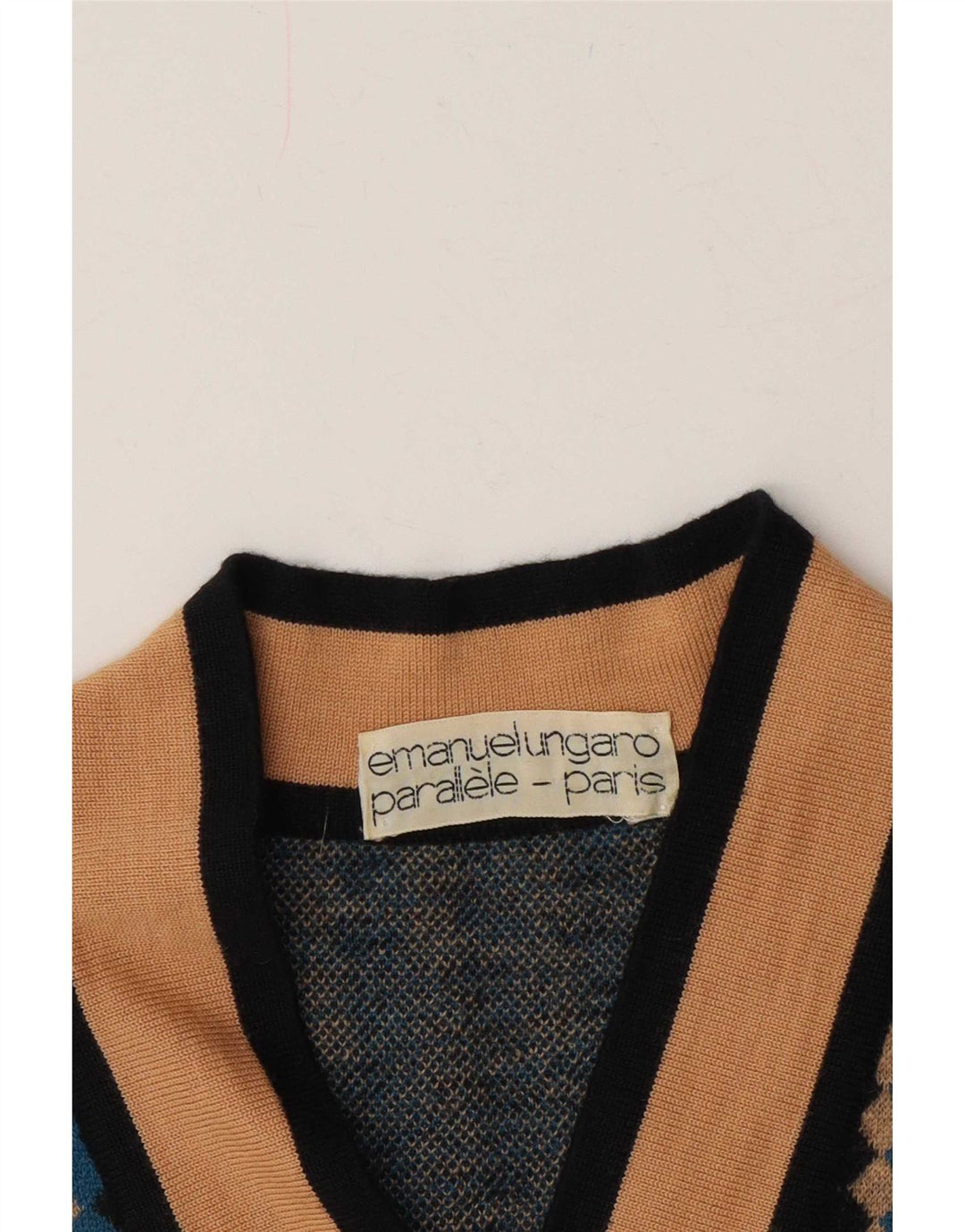 Canotta da donna Emanuel Ungaro UK 10 piccola geometrica multicolore