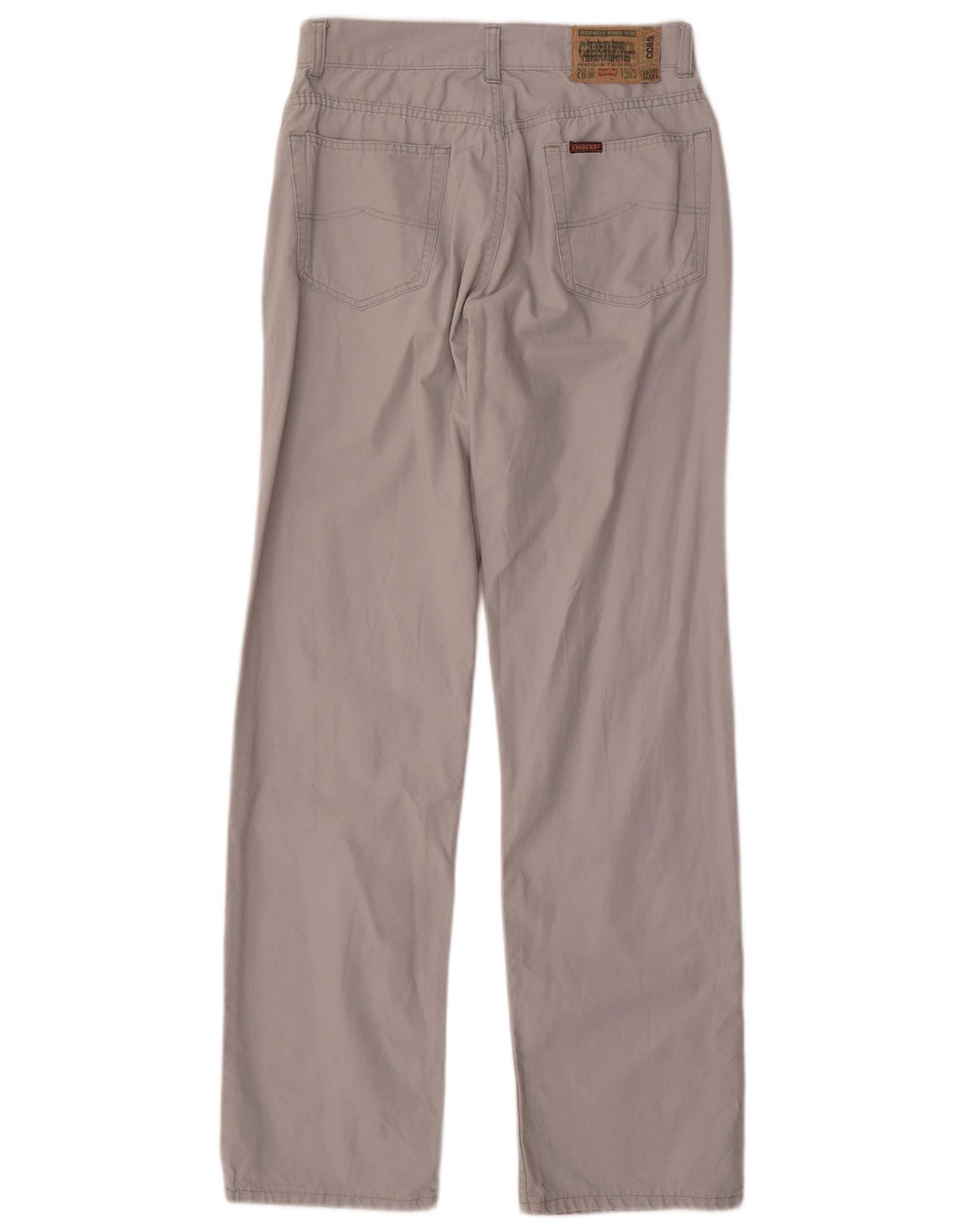 Pantaloni casual dritti da uomo Carrera W28 L32 Grigi