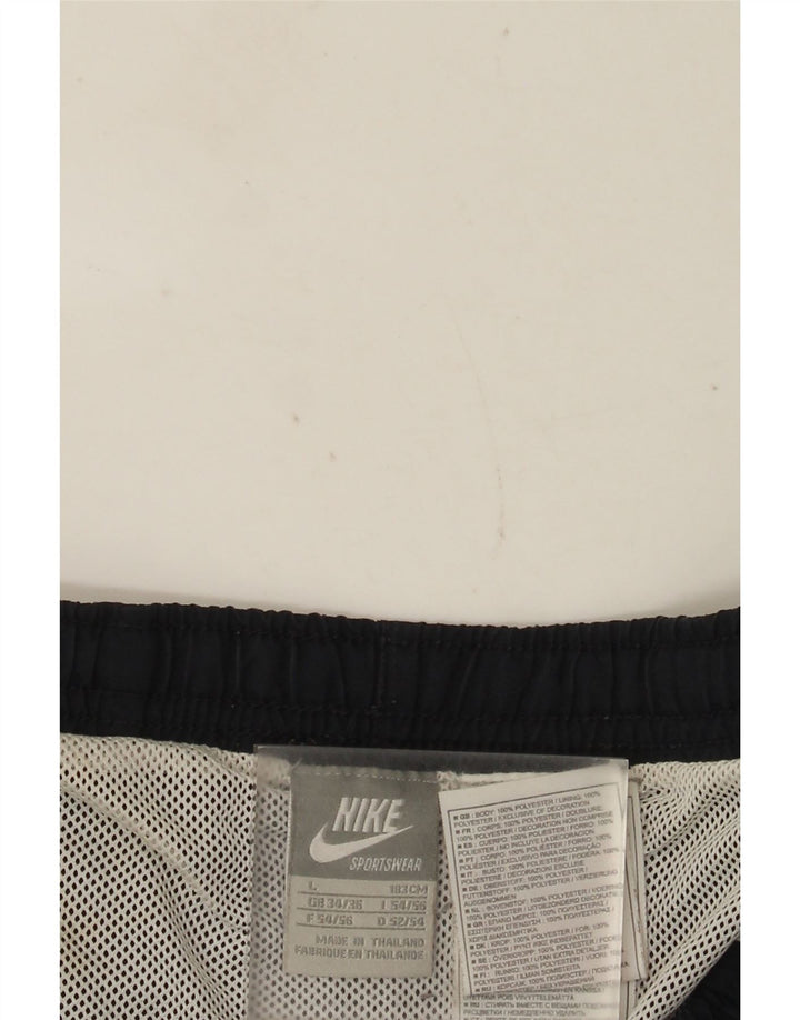 Pantaloncini sportivi da uomo Nike Large in poliestere blu navy