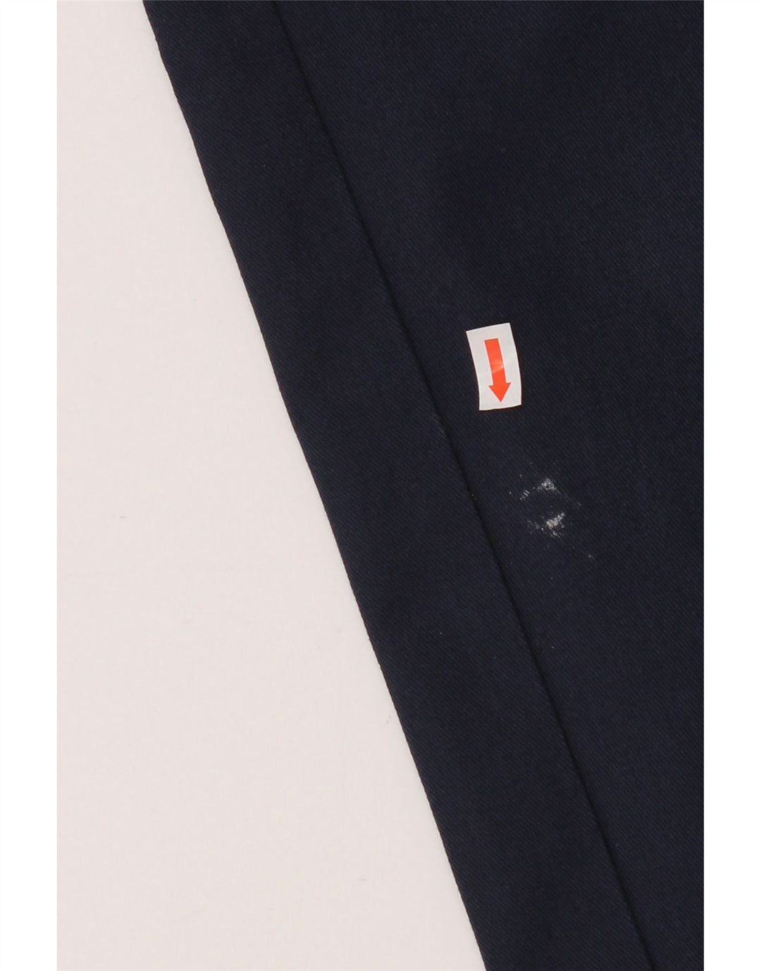 Dickies Pantaloni casual dritti slim da uomo W33 L32 poliestere blu navy