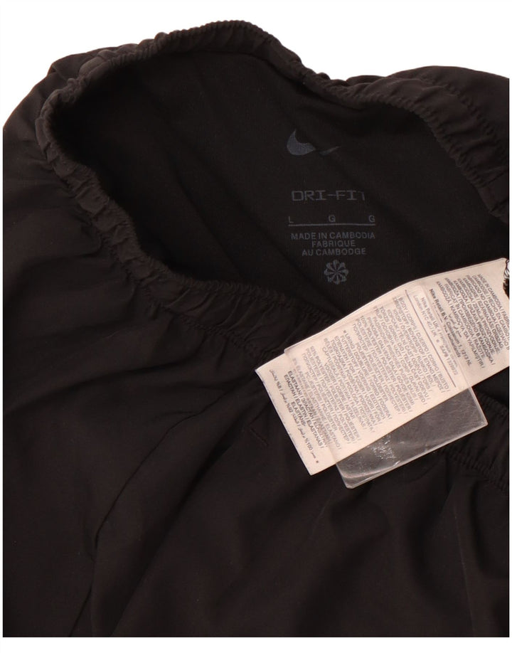 Pantaloncini sportivi da uomo Nike Large neri in poliestere