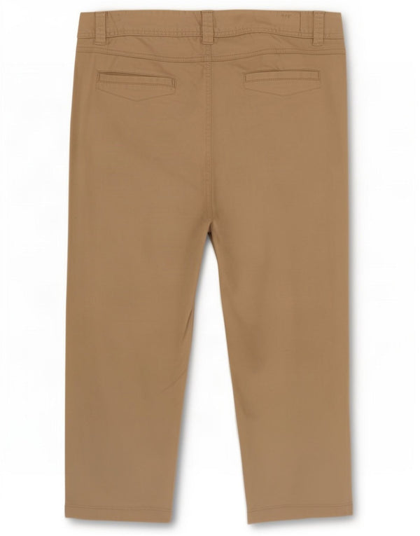 Pantaloni capri da donna M&Co UK 16 Large W34 L22 Beige Cotton