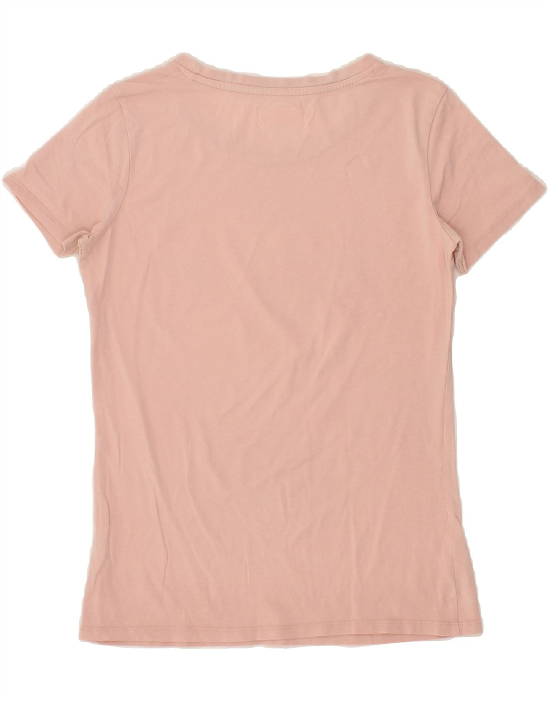 KAPPA Womens Graphic T-Shirt Top UK 12 Medium Pink Cotton Vintage Kappa and Second-Hand Kappa from Messina Hembry 