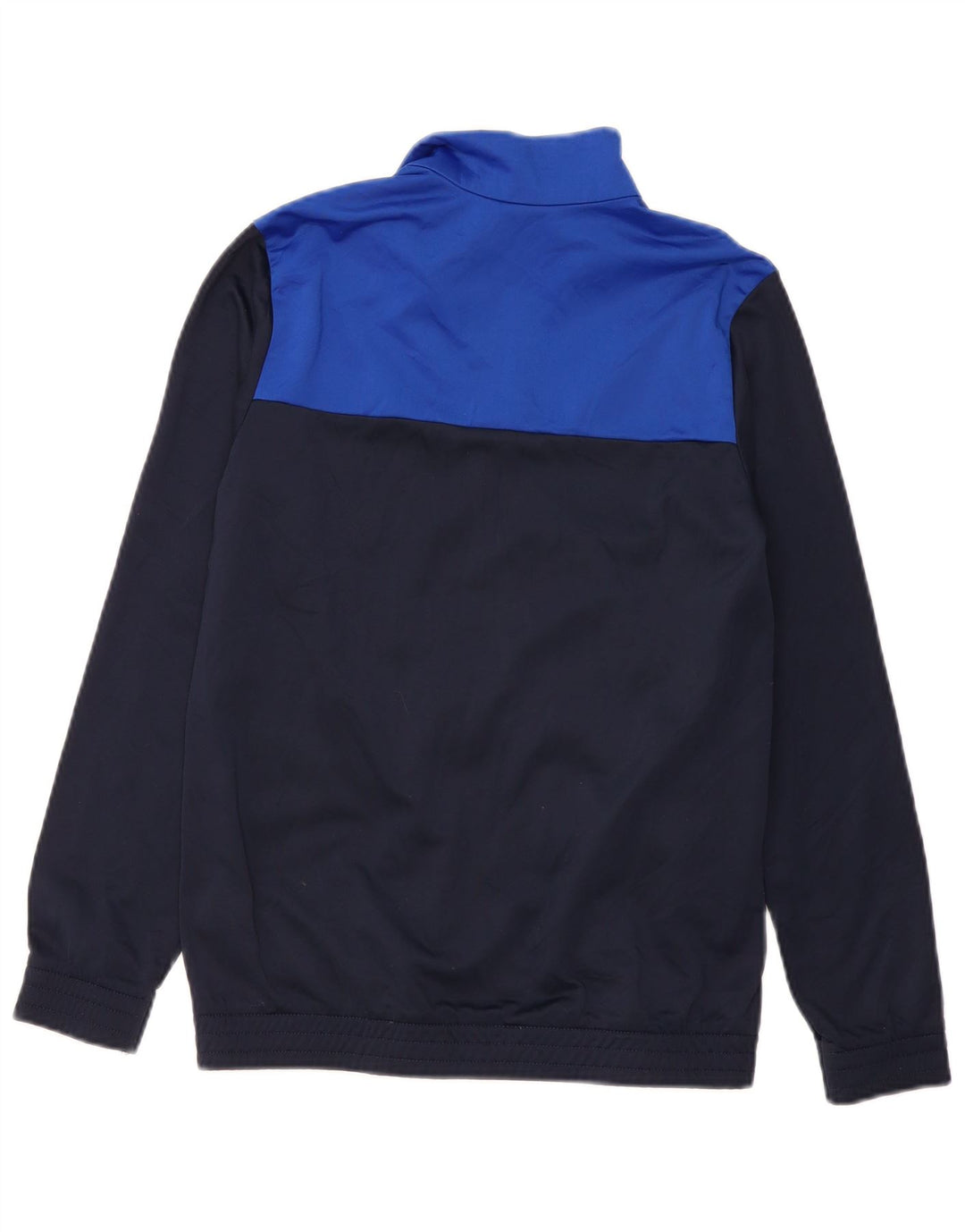 Giacca superiore della tuta da ragazzo ADIDAS 13-14 anni Blu navy Colourblock