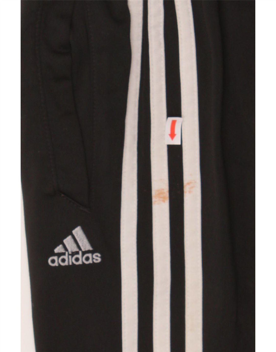 ADIDAS Boys Clima 365 Tracksuit Trousers 13-14 Years  Black Polyester Vintage Adidas and Second-Hand Adidas from Messina Hembry 