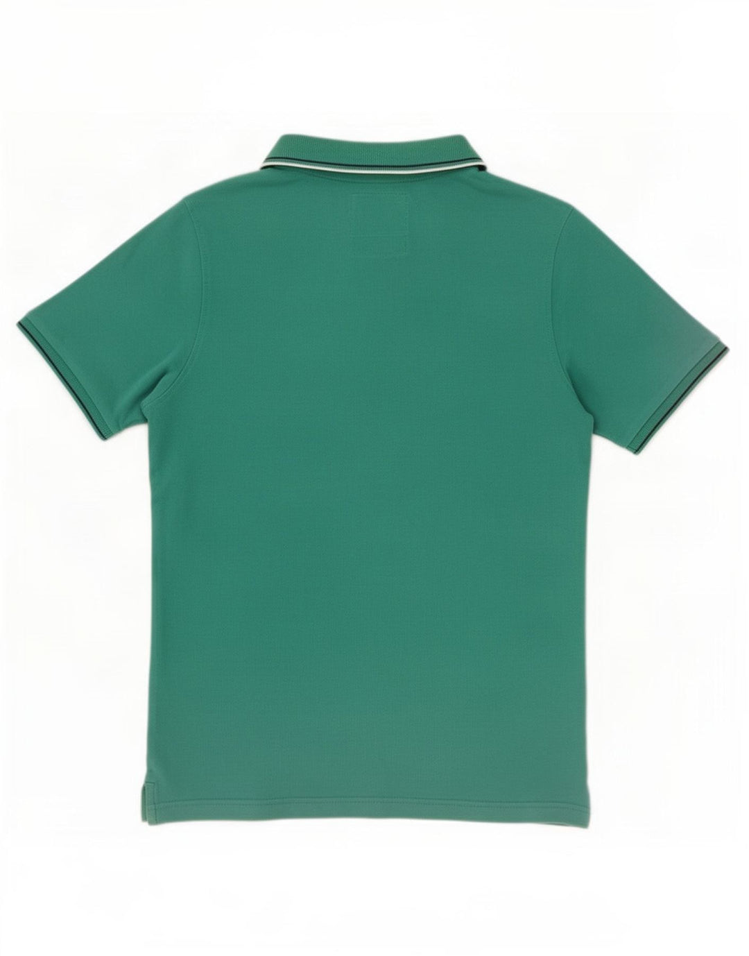 Polo Armani Jeans Uomo A Righe Verde Medio