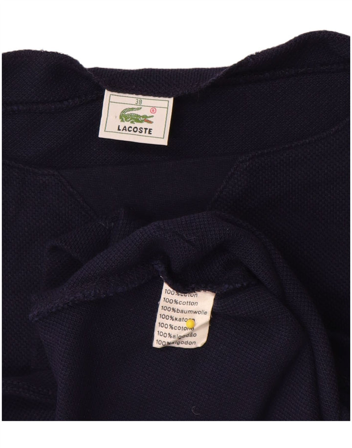 T-shirt da donna Lacoste taglia 39 media, cotone color block blu navy