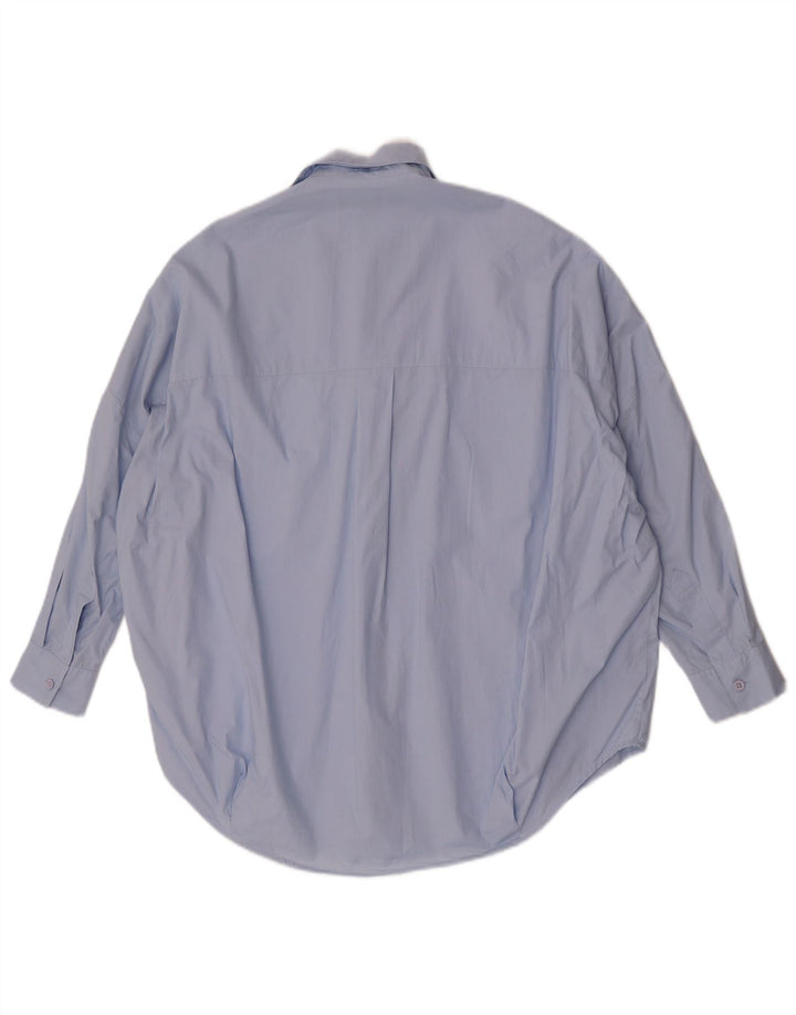 Camicia pullover con maniche a 3/4 da donna French Connection UK 10 piccola blu