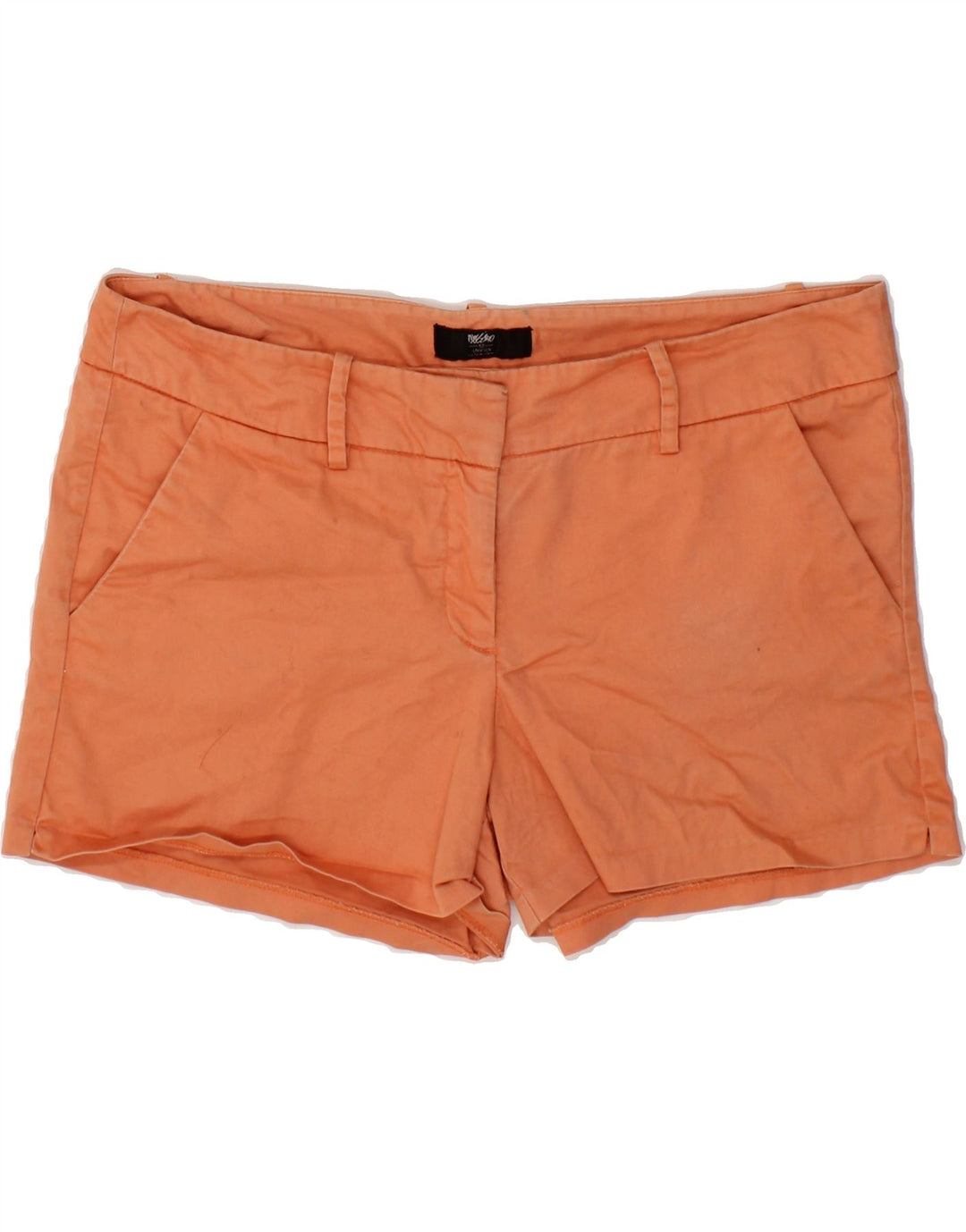 MOSSIMO Womens Hot Pants US 14 XL W36 Orange Cotton Vintage Mossimo and Second-Hand Mossimo from Messina Hembry 