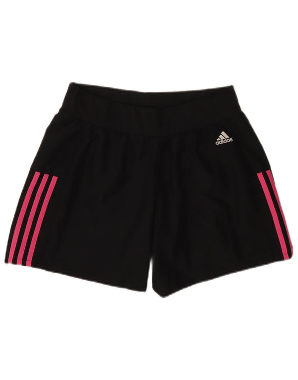 Pantaloncini sportivi Adidas da donna UK 10 piccoli poliestere nero