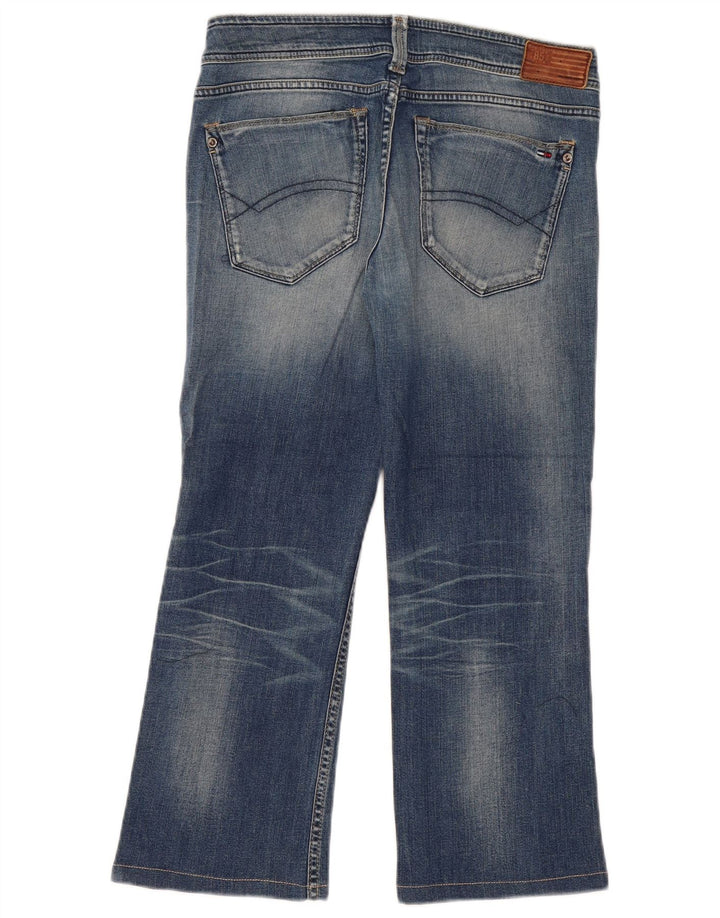 Jeans cropped da donna Tommy Hilfiger W29 L25 cotone blu navy