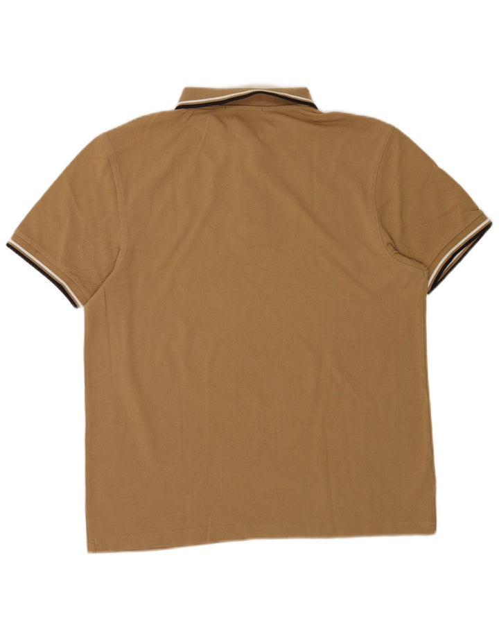 Polo da uomo Fred Perry grande in cotone beige