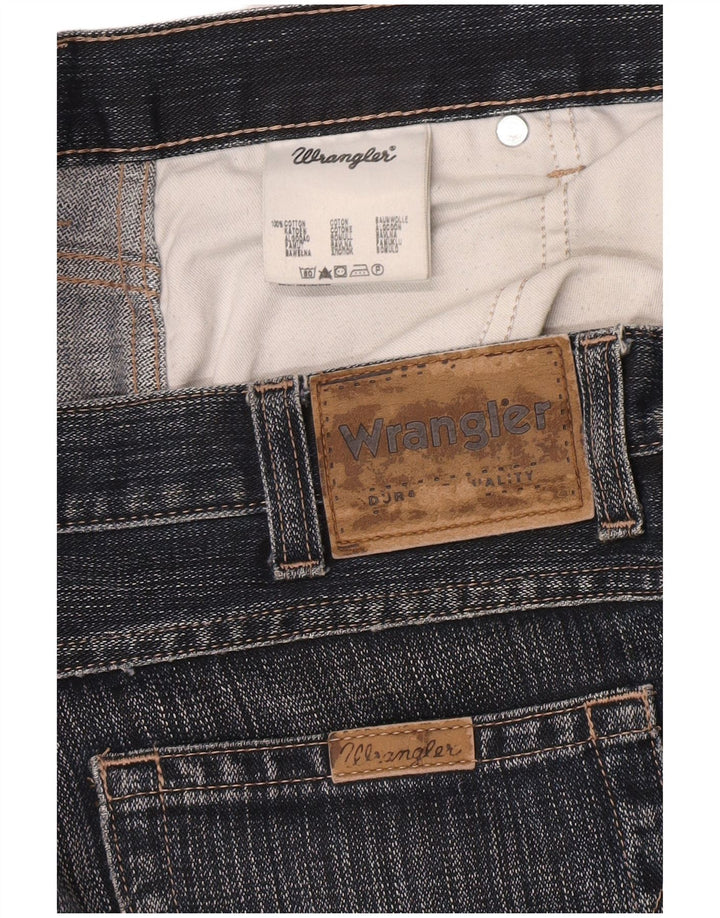 Jeans Bootcut da uomo Wrangler W32 L34 cotone blu