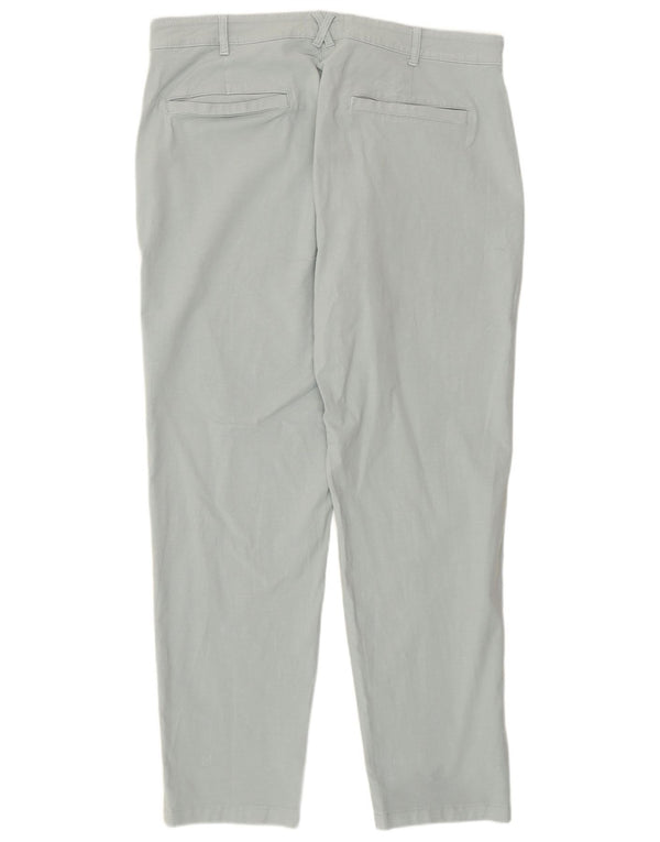 Pantaloni chino affusolati da donna White Stuff UK 16 Large W36 L28 Cotone blu