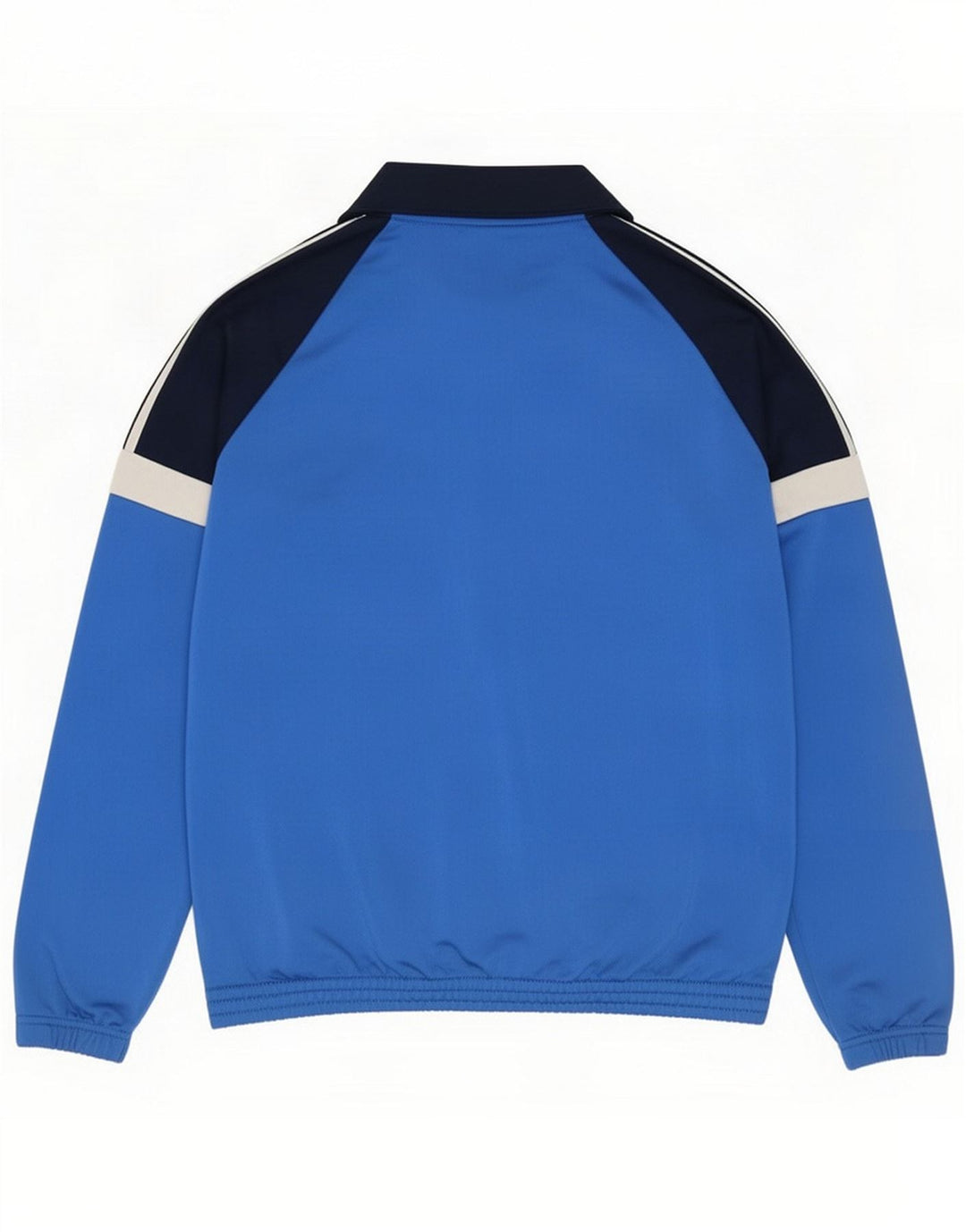 Giacca da tuta da ragazzo Adidas 13-14 anni in poliestere color block blu