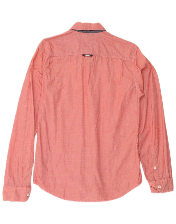 TOMMY HILFIGER Camicia da uomo piccola rossa in cotone