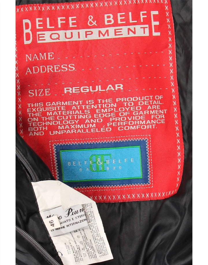 Giacca imbottita vestibilità regolare da uomo Belfe & Belfe IT 46 Small Nylon nero