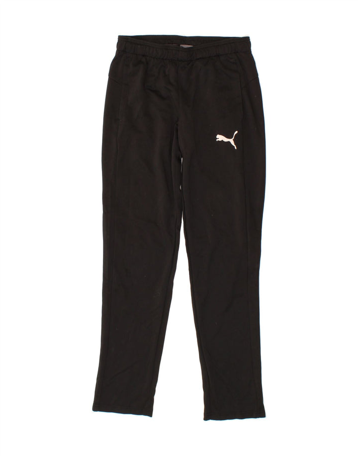 PUMA Mens Tracksuit Trousers Small  Black Vintage Puma and Second-Hand Puma from Messina Hembry 