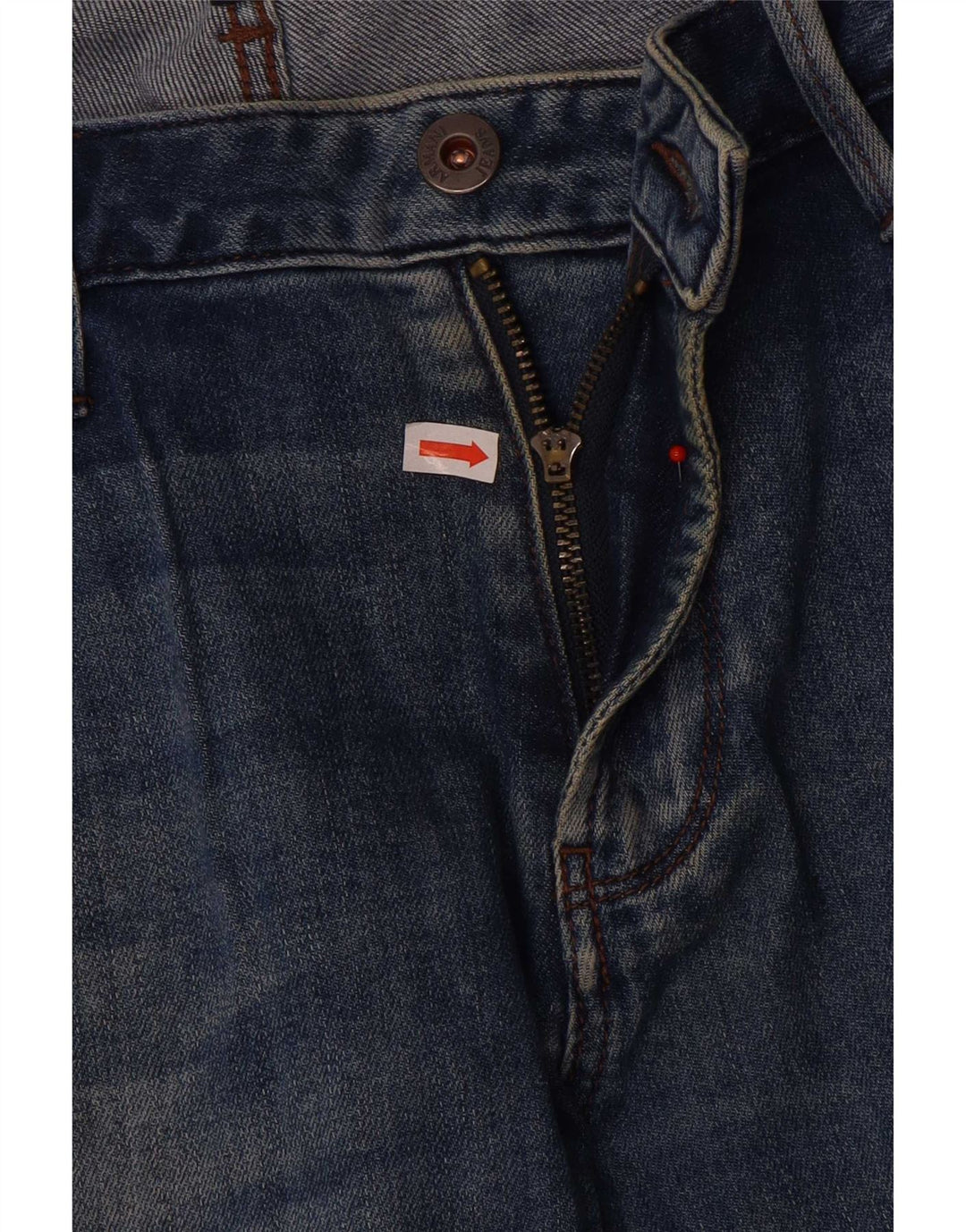Jeans slim da uomo Armani W34 L34 cotone blu