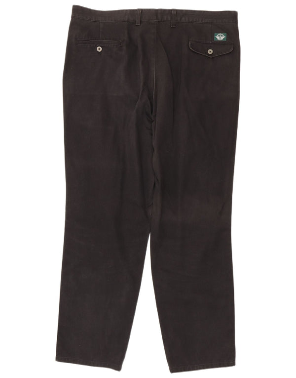 Pantaloni chino con pegging da uomo Dockers W42 L32 neri