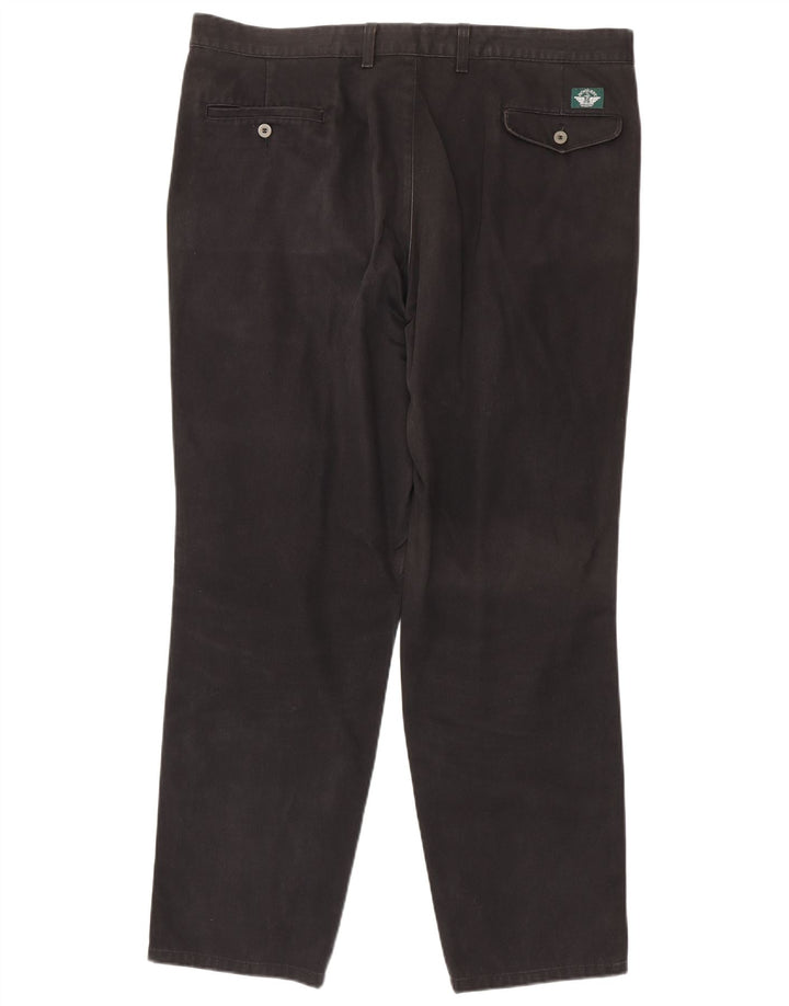 Pantaloni chino con pegging da uomo Dockers W42 L32 neri